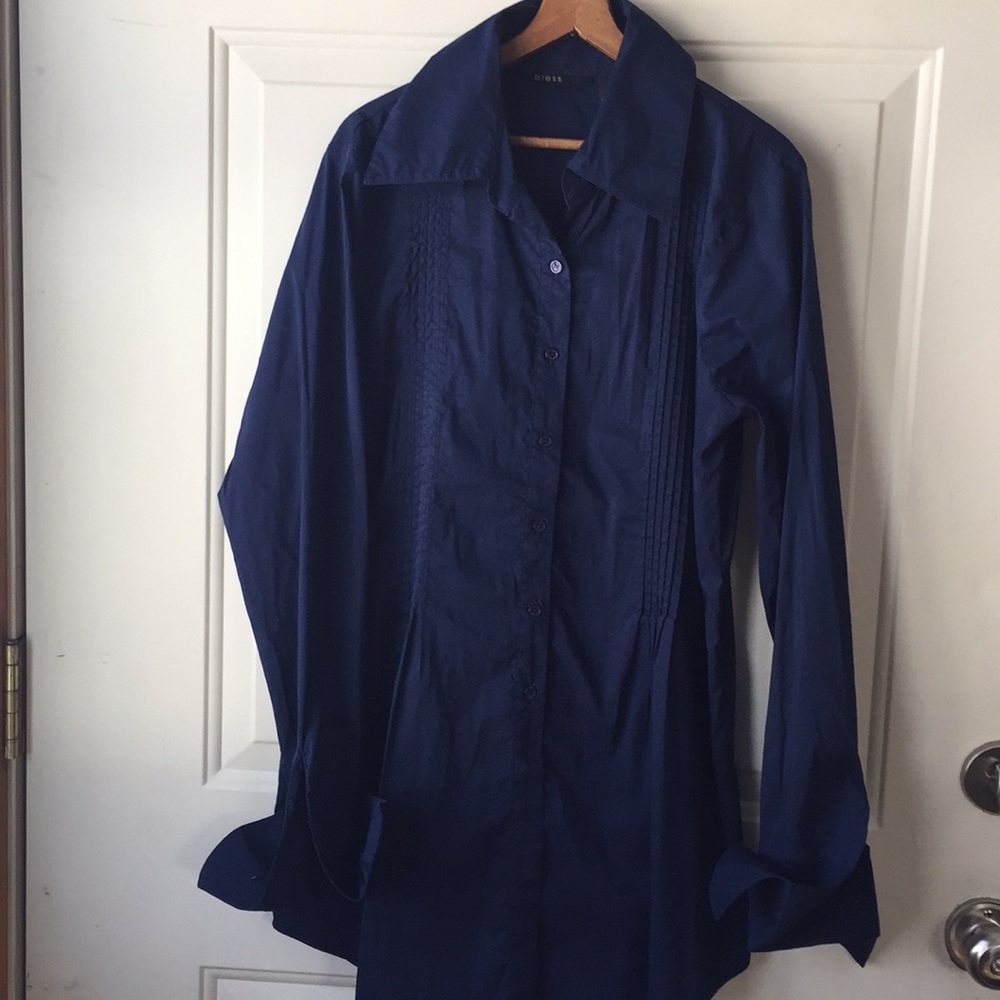 Press button front tunic